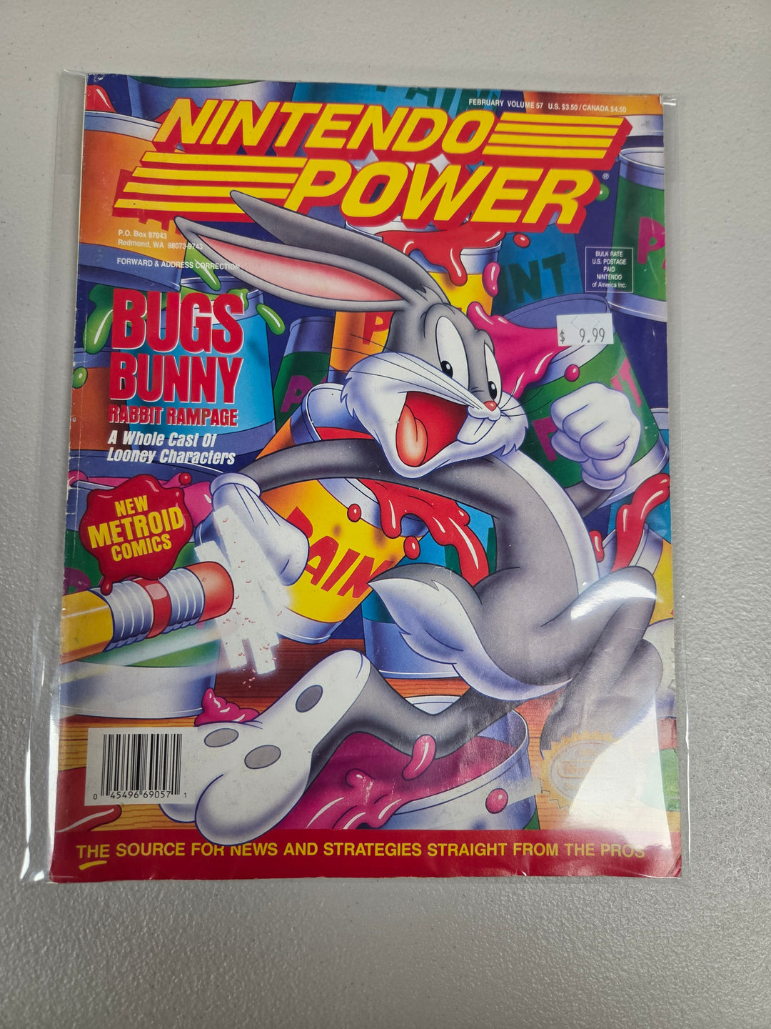 Nintendo Power Issue #57 (Bugs Bunny: Rabbit Rampage) NP61726