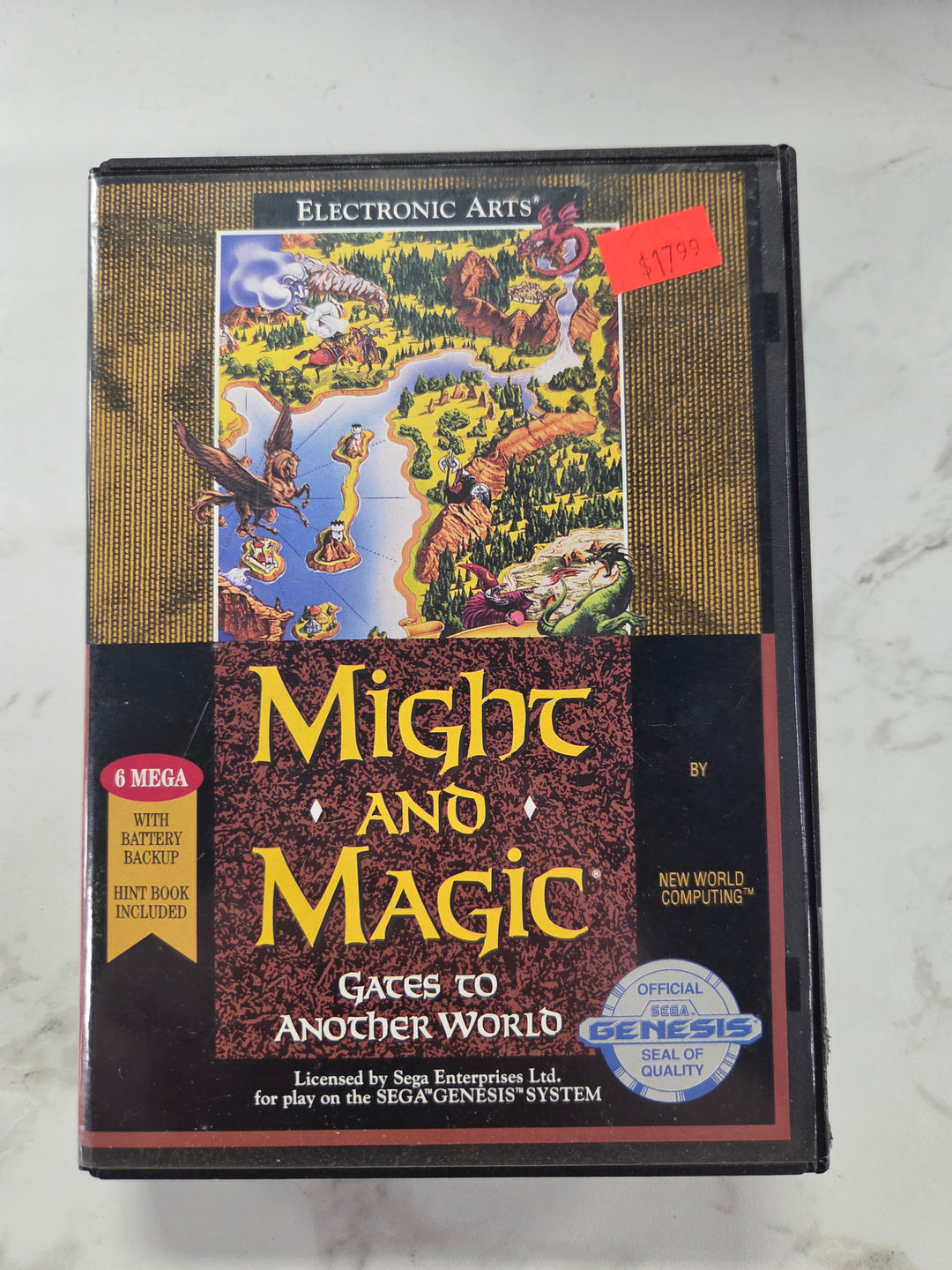 Might and Magic II: Gates to Another World - Sega Genesis NI61926