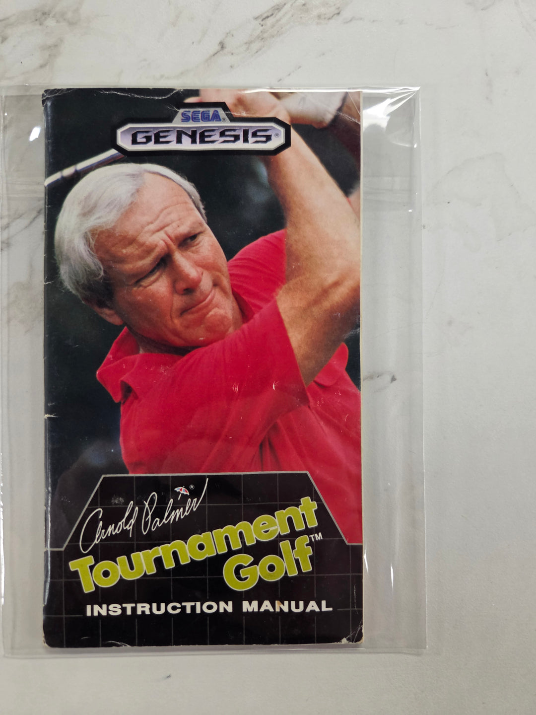 Arnold Palmer Tournament Golf Sega Genesis MANUAL ONLY MO61926