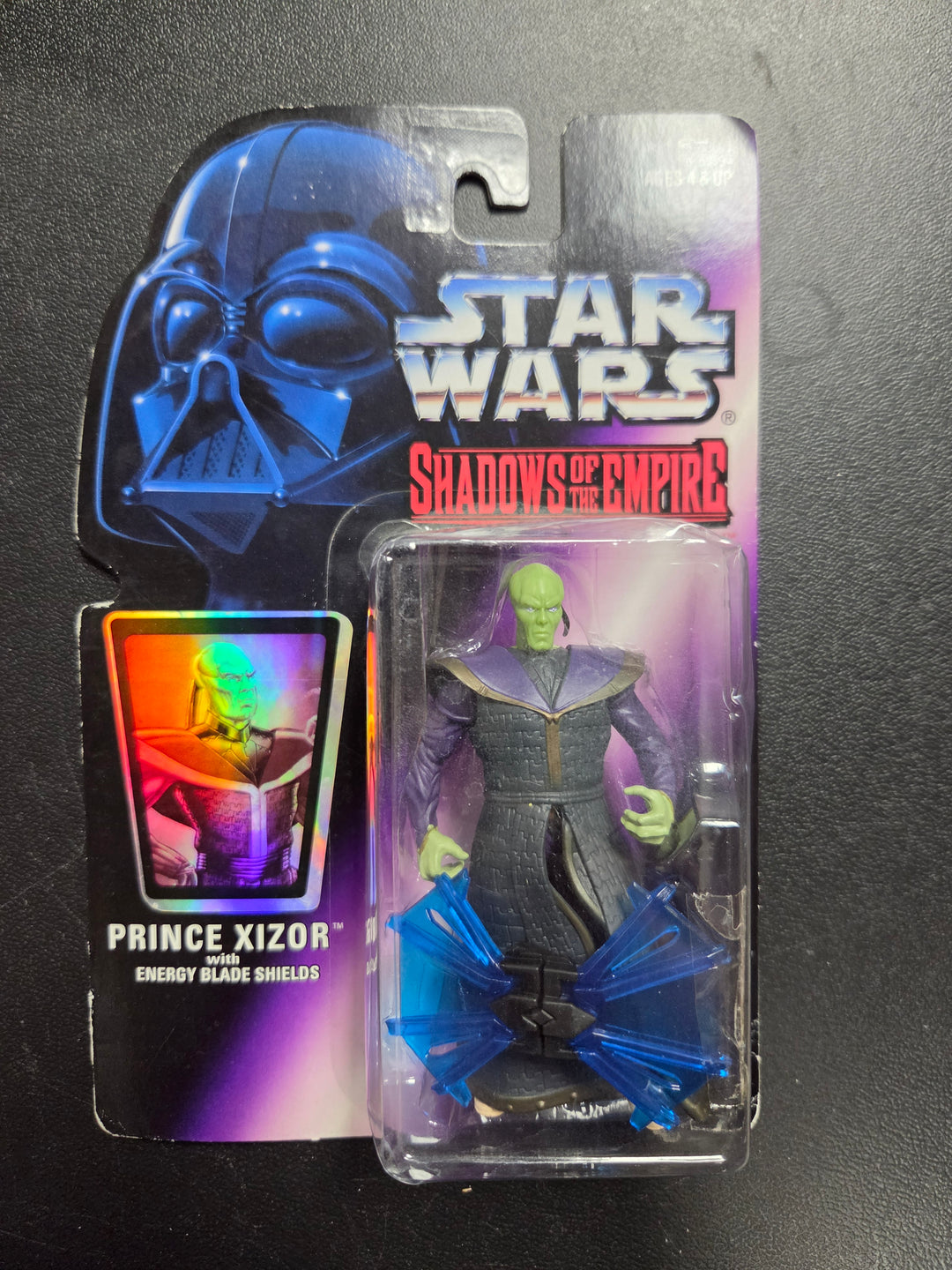 NEW Star Wars: Shadows of the Empire (1996) Prince Xizor with Energy Blade Shields Figure NT62026