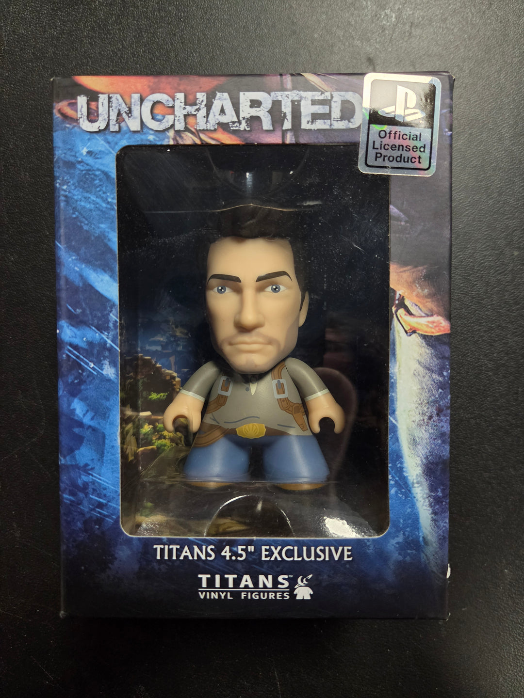 NEW Uncharted 4.5" Nathan Drake Titan Vinyl Figure (Arcade Block Exclusive) NT62026