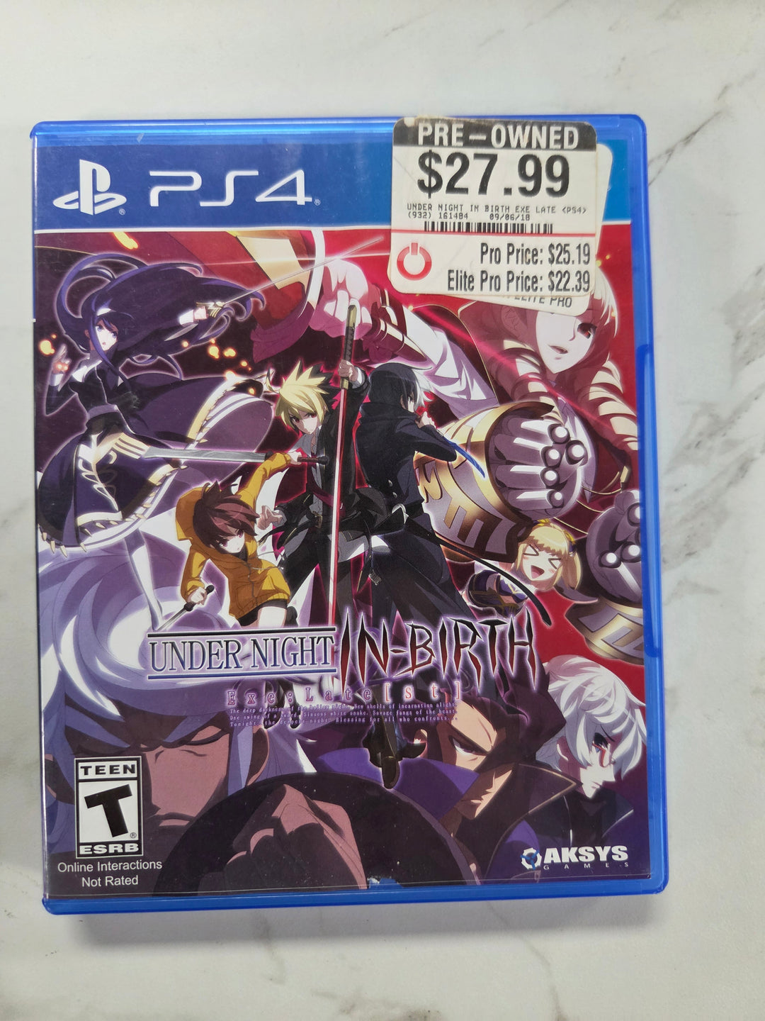 Under Night In-Birth Exe:Late St - PS4 DI62326