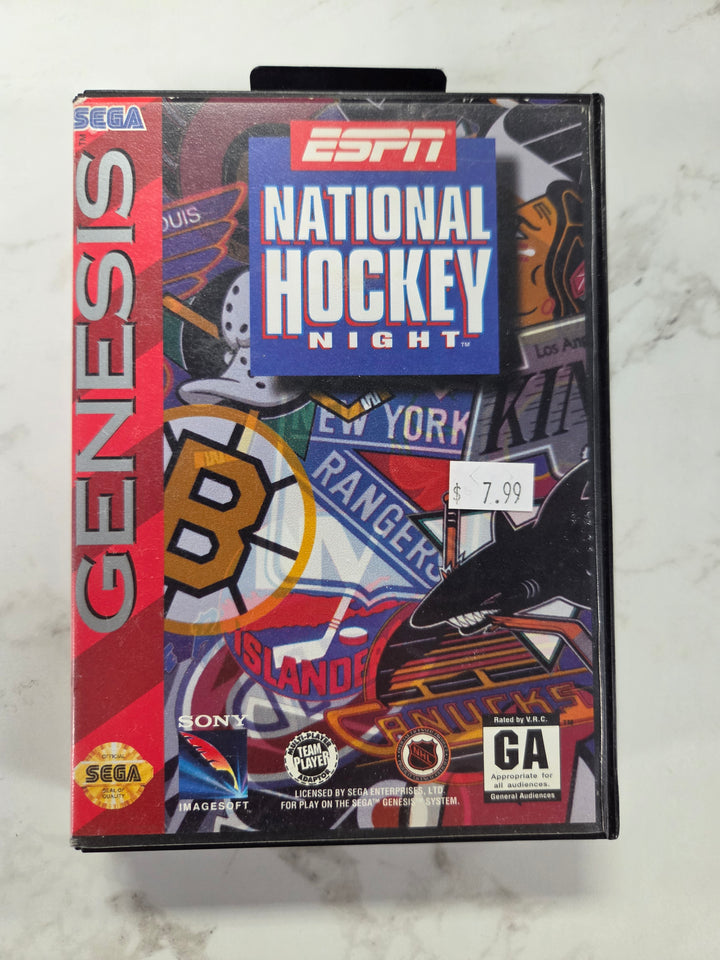 ESPN National Hockey Night - Sega Genesis NI62326