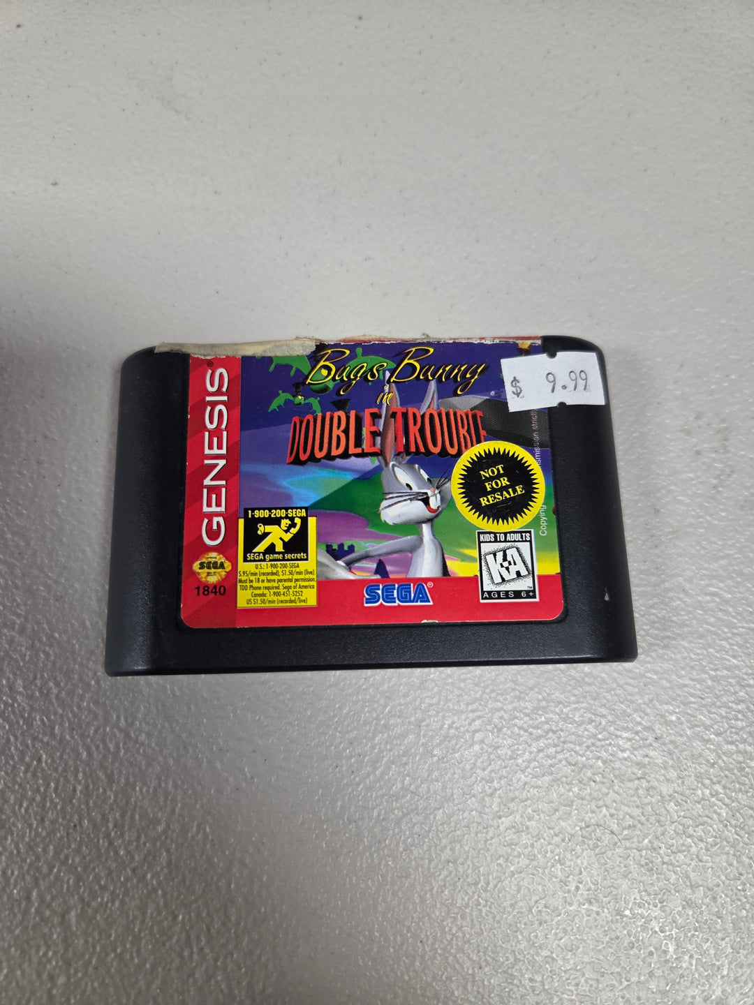 Bugs Bunny in Double Trouble - Sega Genesis NI62326