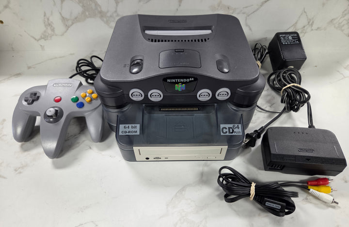 CD64 Plus CD-ROM System W/ Nintendo 64 Console CON62526