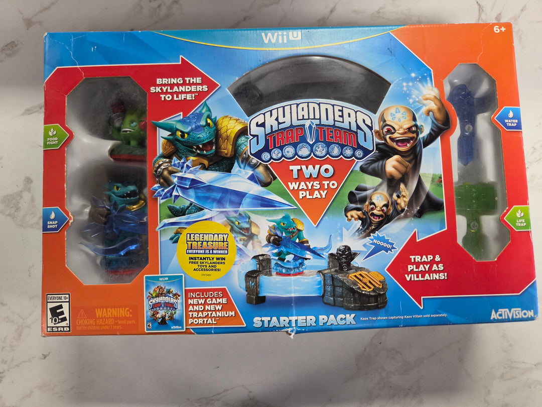 Used Skylanders Trap Team: Starter Pack for Wii U SKY62526
