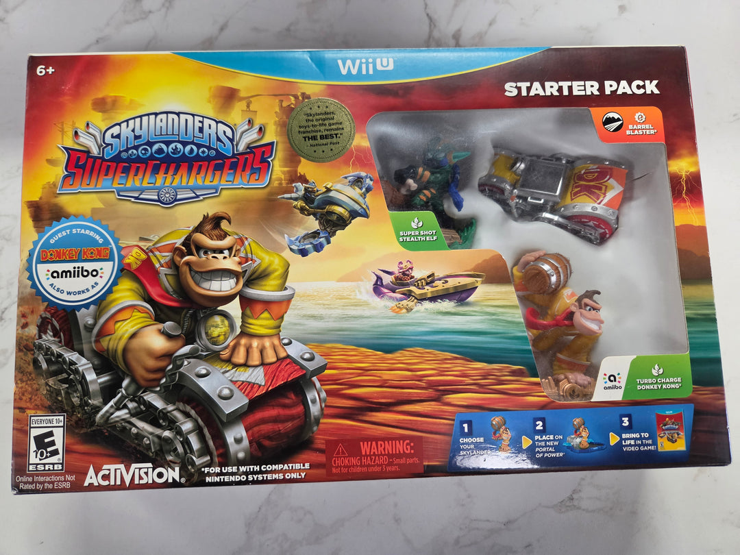 Used (Complete) Skylanders SuperChargers Starter Pack for Wii U SKY62526
