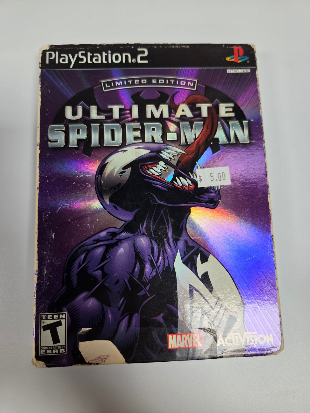 Ultimate Spiderman [Limited Edition] PS2 CASE & MANUAL ONLY CO62926