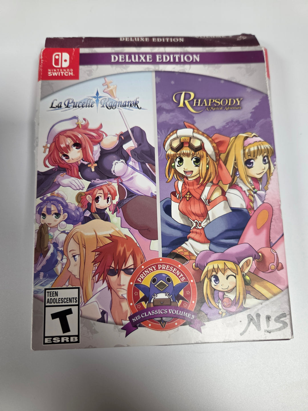 Prinny Presents NIS Classics Volume 3 [Deluxe Edition] Nintendo Switch CASE & MANUAL ONLY CO62926
