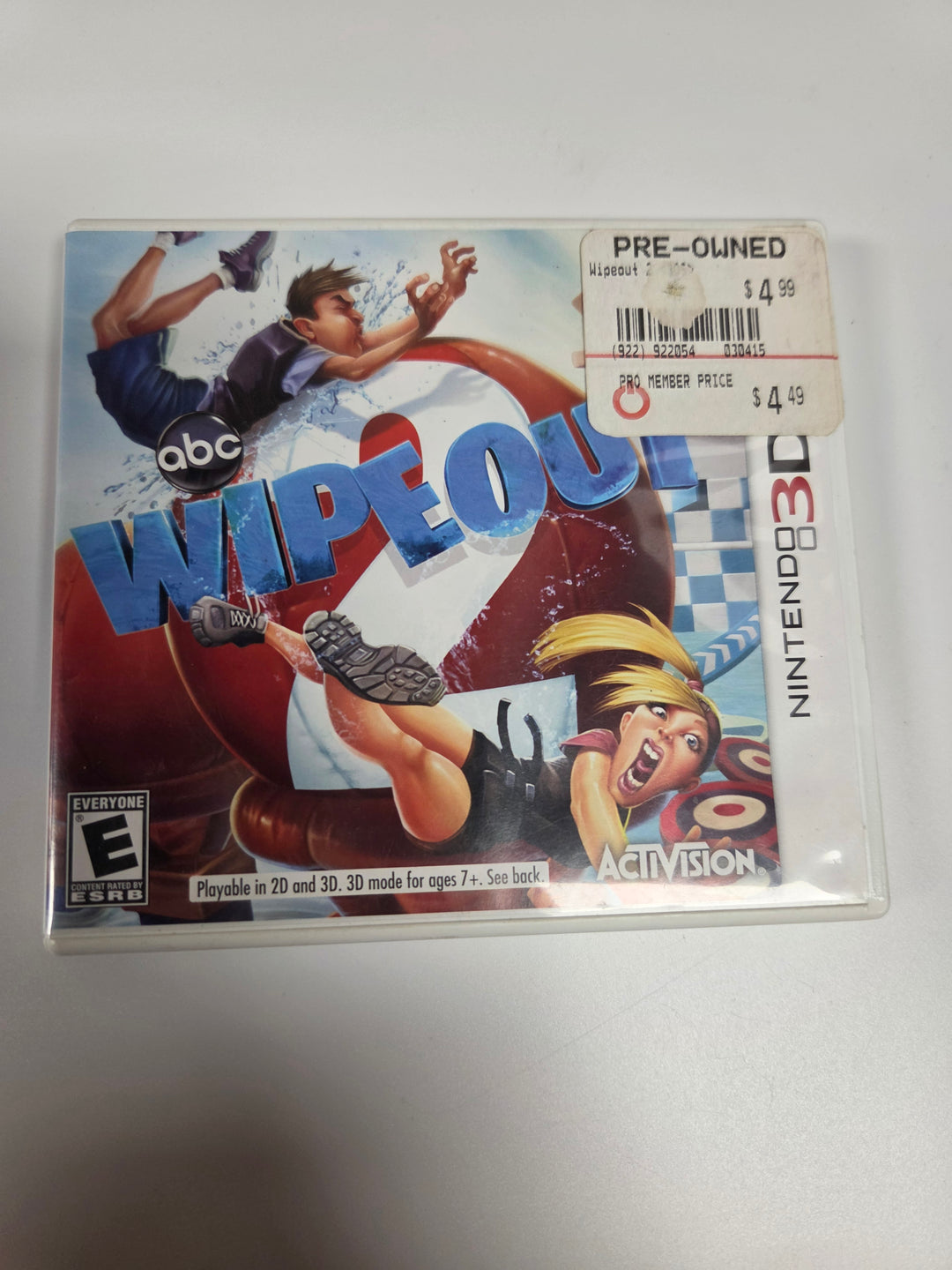 Wipeout 2 Nintendo 3DS CASE ONLY CO62926