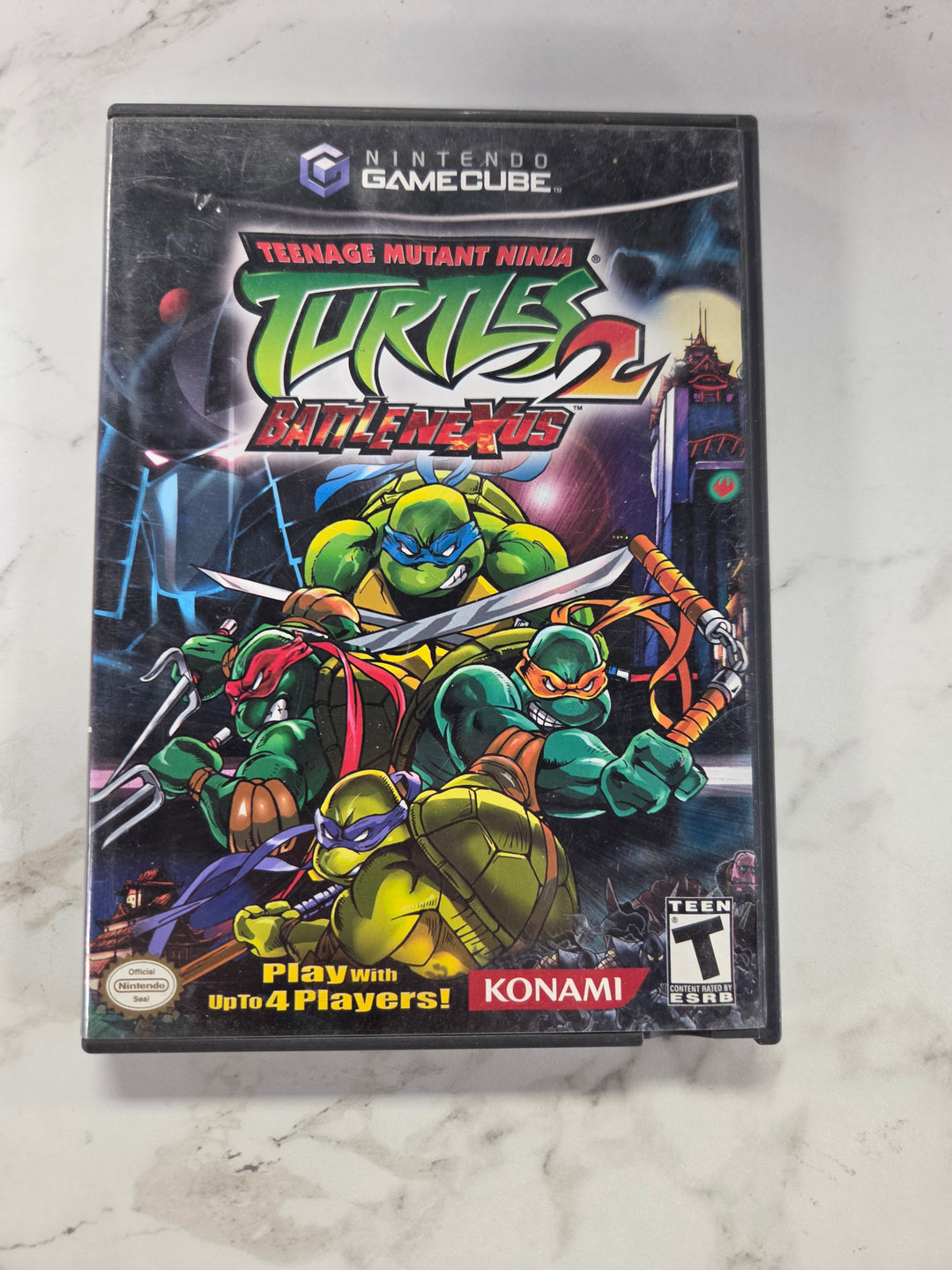 Teenage Mutant Ninja Turtles 2: Battle Nexus GameCube CASE ONLY CO7326