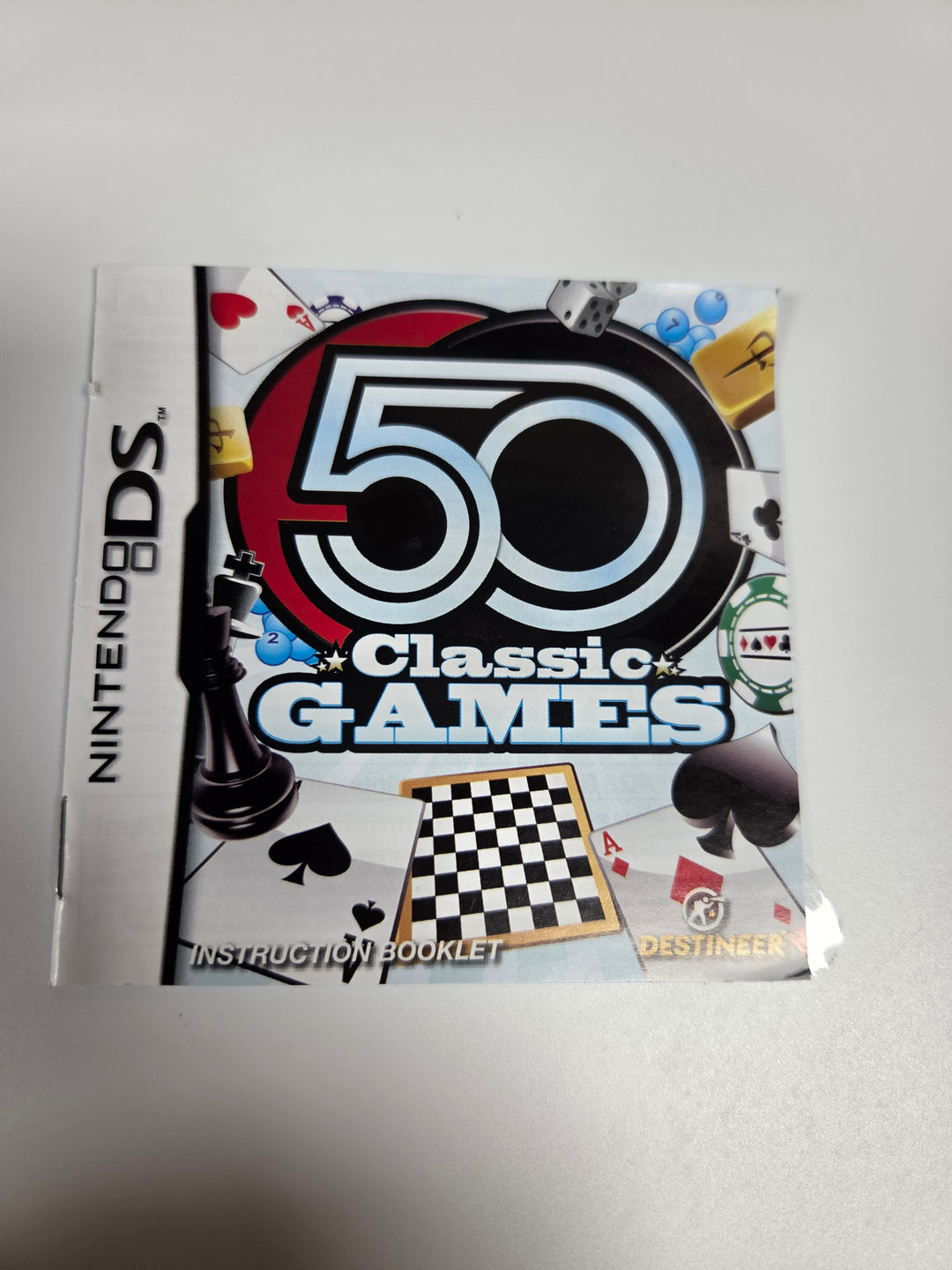 50 Classic Games Nintendo MANUAL ONLY MO7826