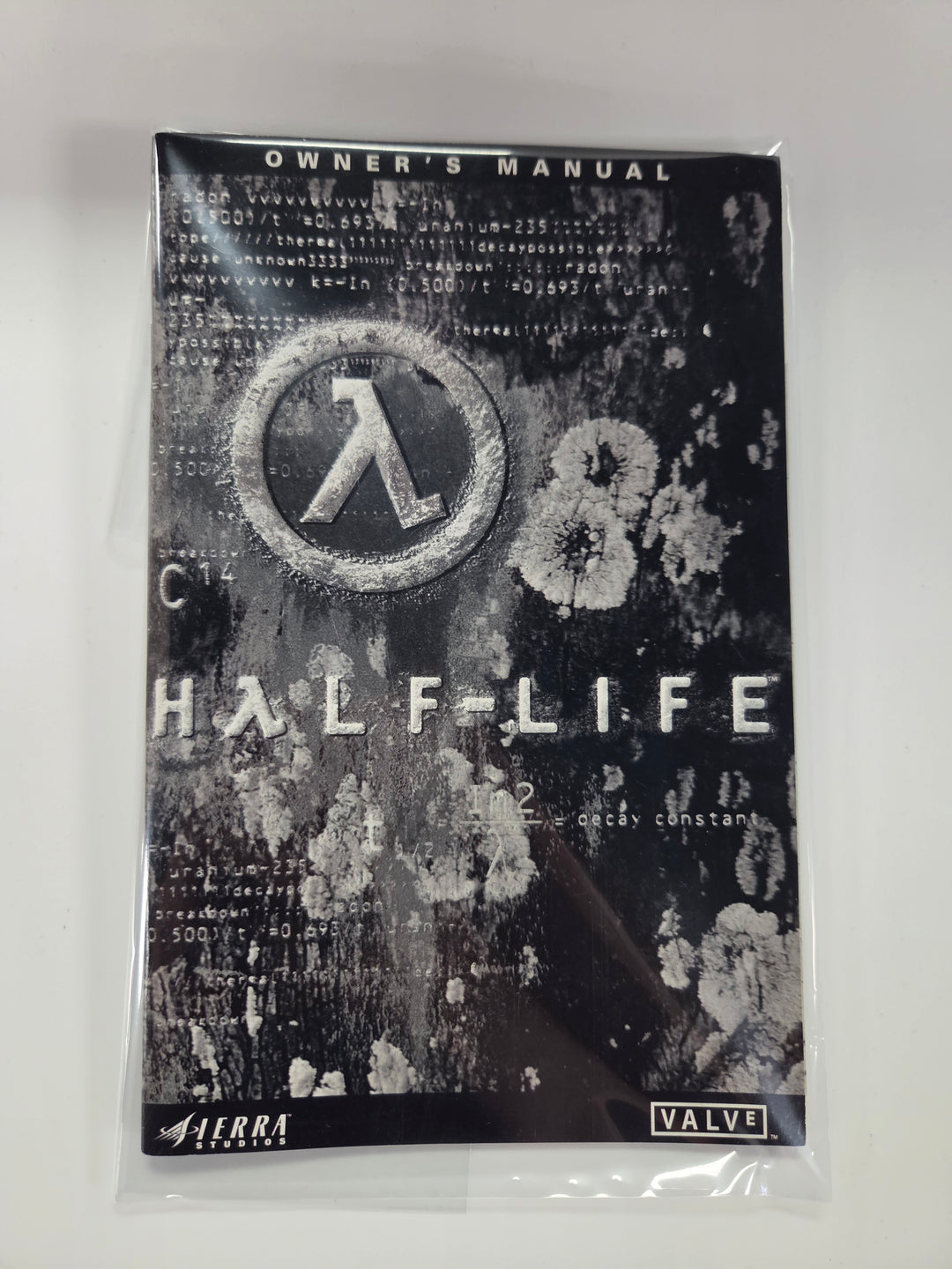 Half-Life - PC Manual Only MO71026