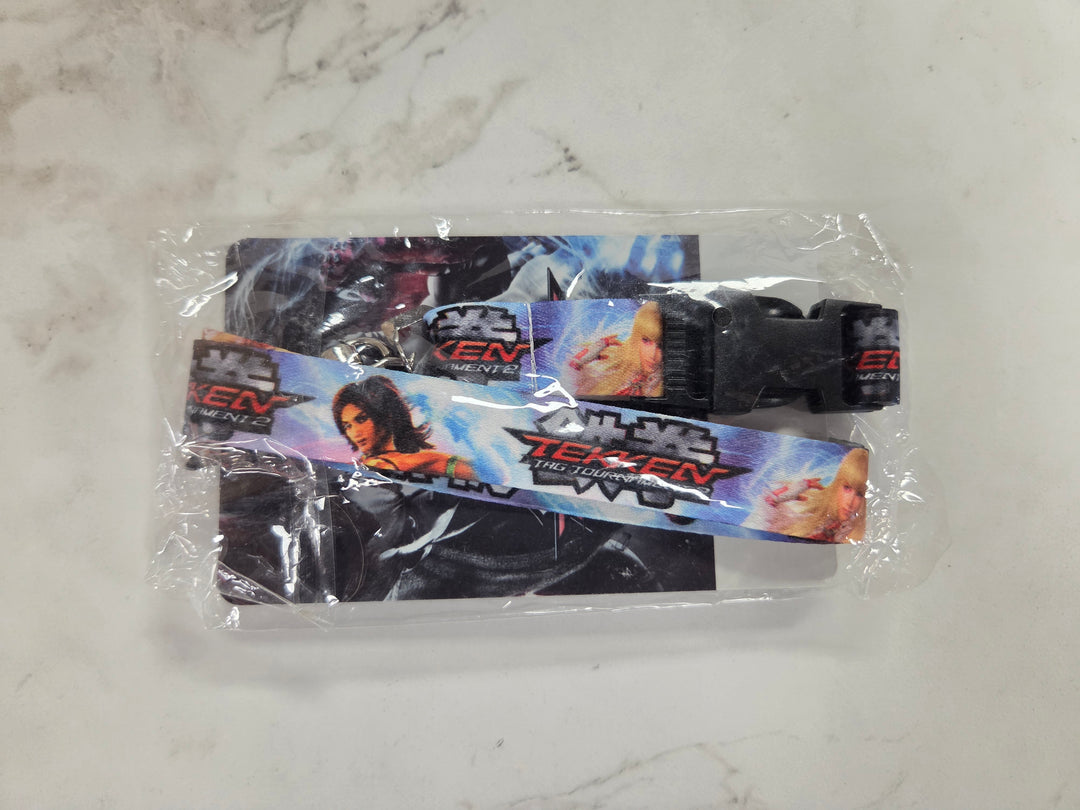 NEW Tekken Tag Tournament 2 Promotional Lanyard & Badge NT71626