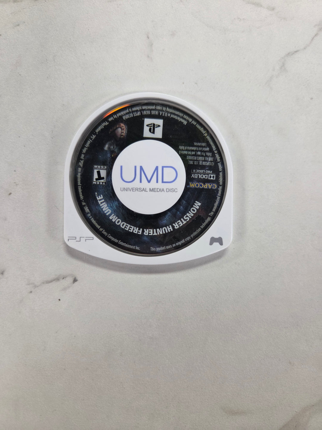 Monster Hunter Freedom Unite PSP Disc ONLY DI71726