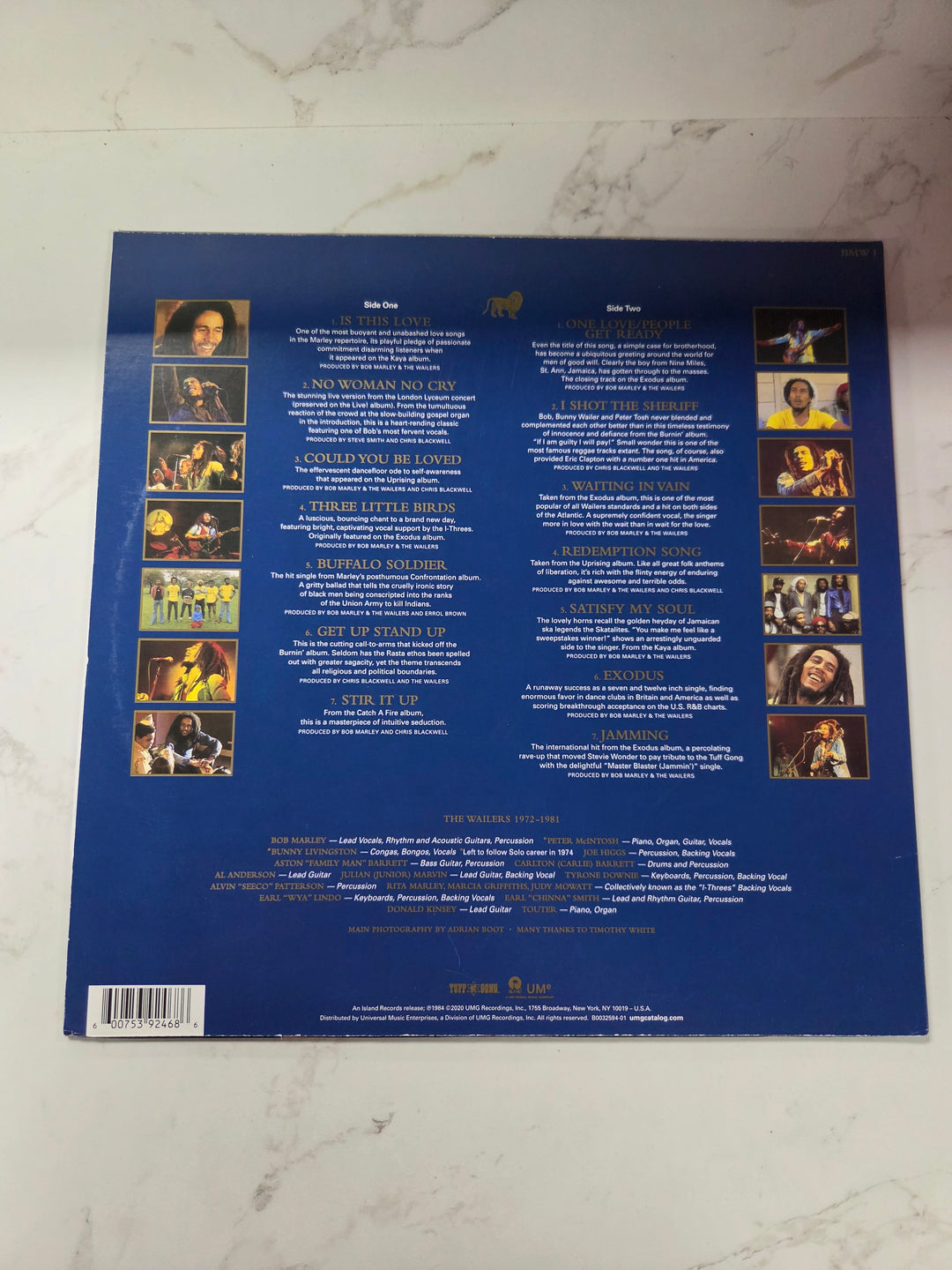 Bob Marley & The Wailers – Legend (2020 Tri-Color Reissue) VG+ VR72126