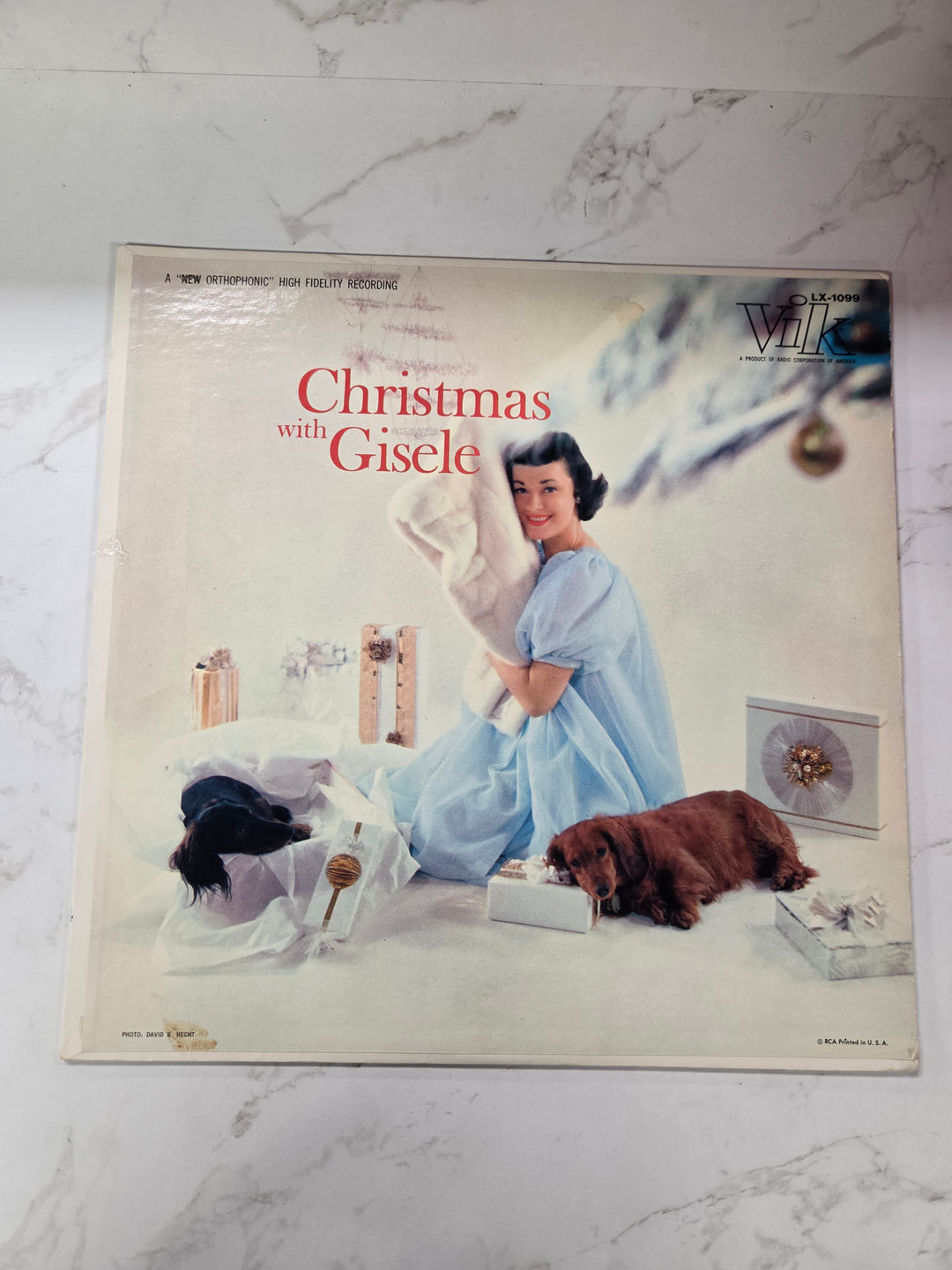Gisele MacKenzie – Christmas With Gisele (1957 Pressing) G VR72126