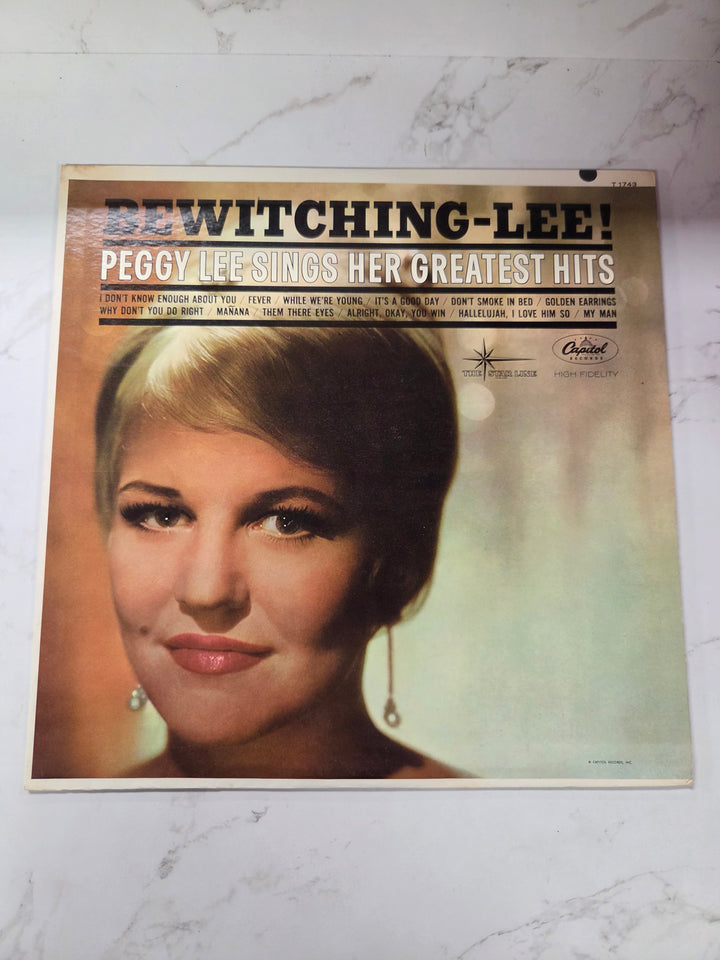 Peggy Lee – Bewitching Lee! (1962 Mono Pressing) VG+ VR72126