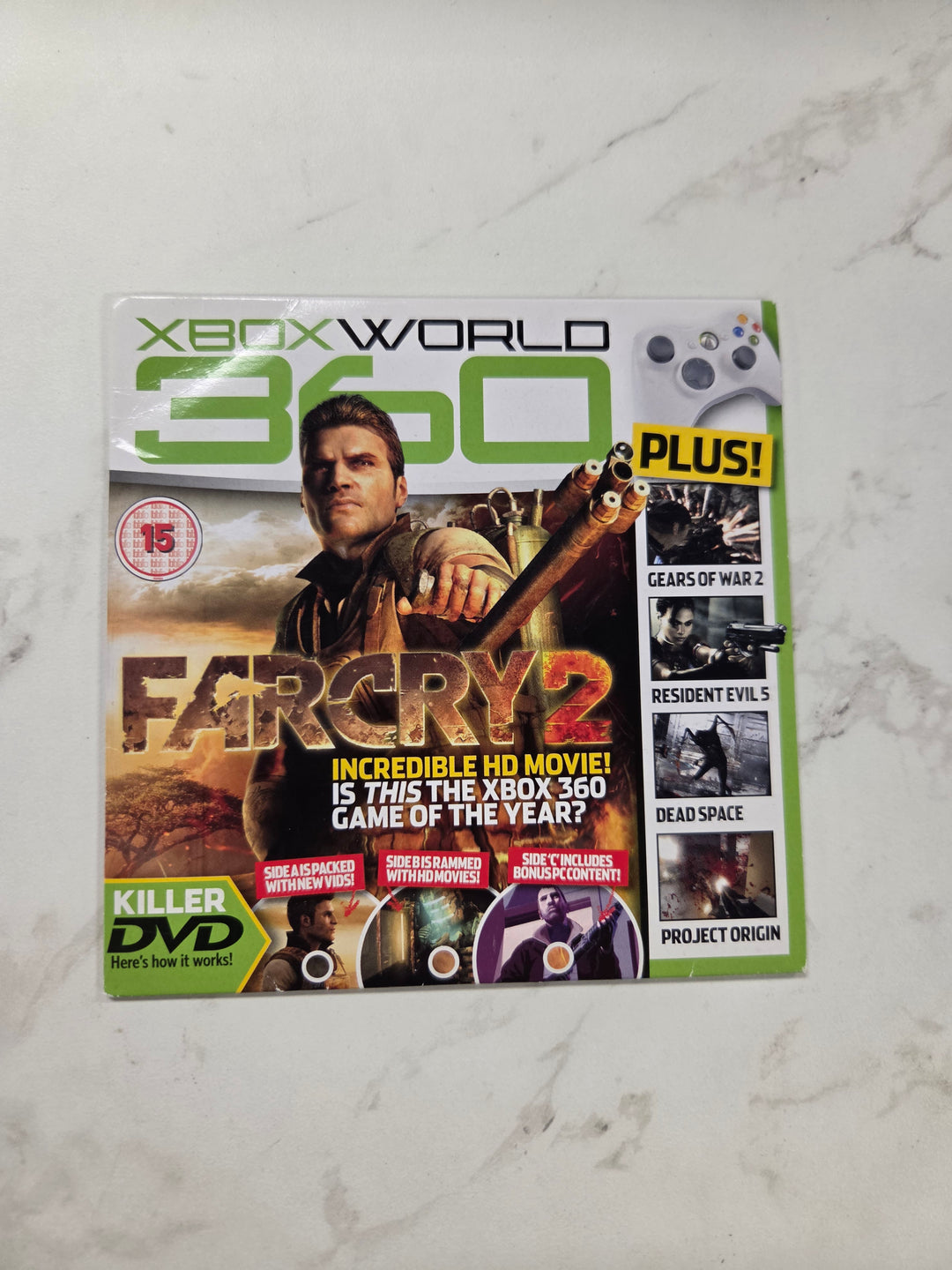 Xbox 360 World (Far Cry 2, etc.) Demo Disc - Xbox 360 DI72126