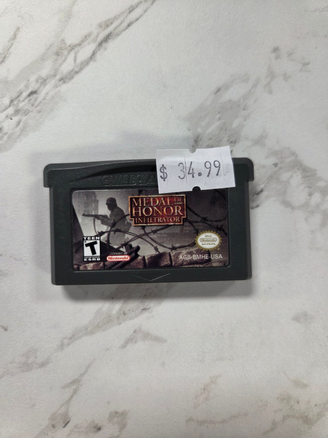 Medal of Honor: Infiltrator - Game Boy Advance (GBA) NI72126