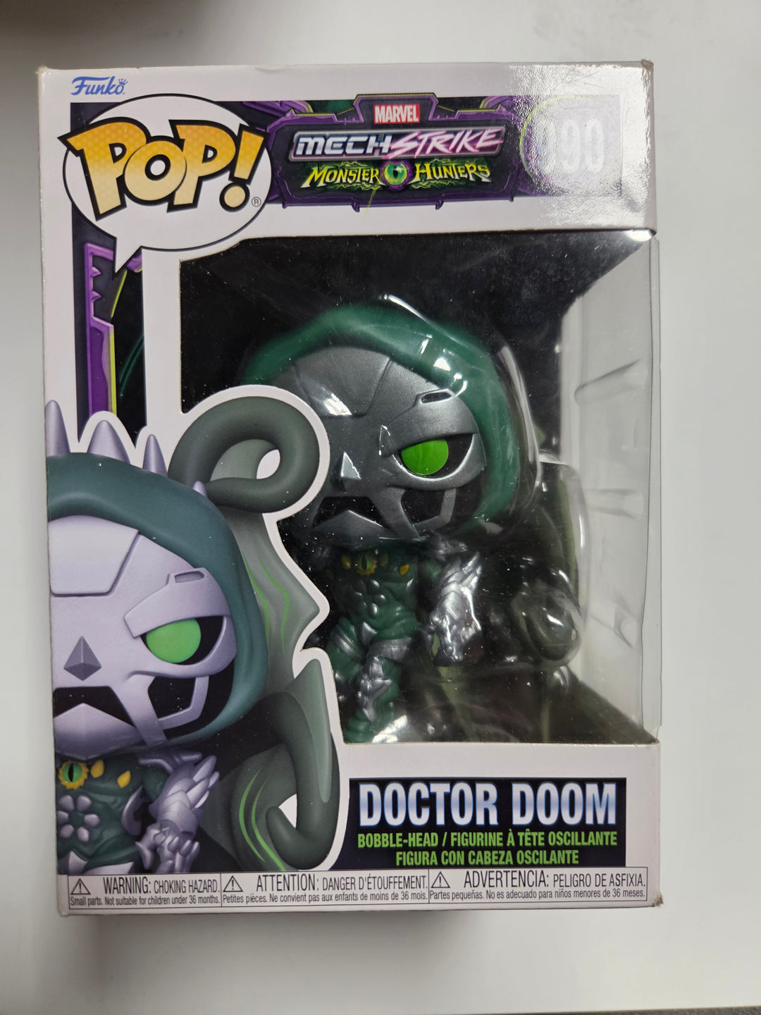 Funko Pop! Doctor Doom #990 Mech Strike: Monster Hunters FP72326