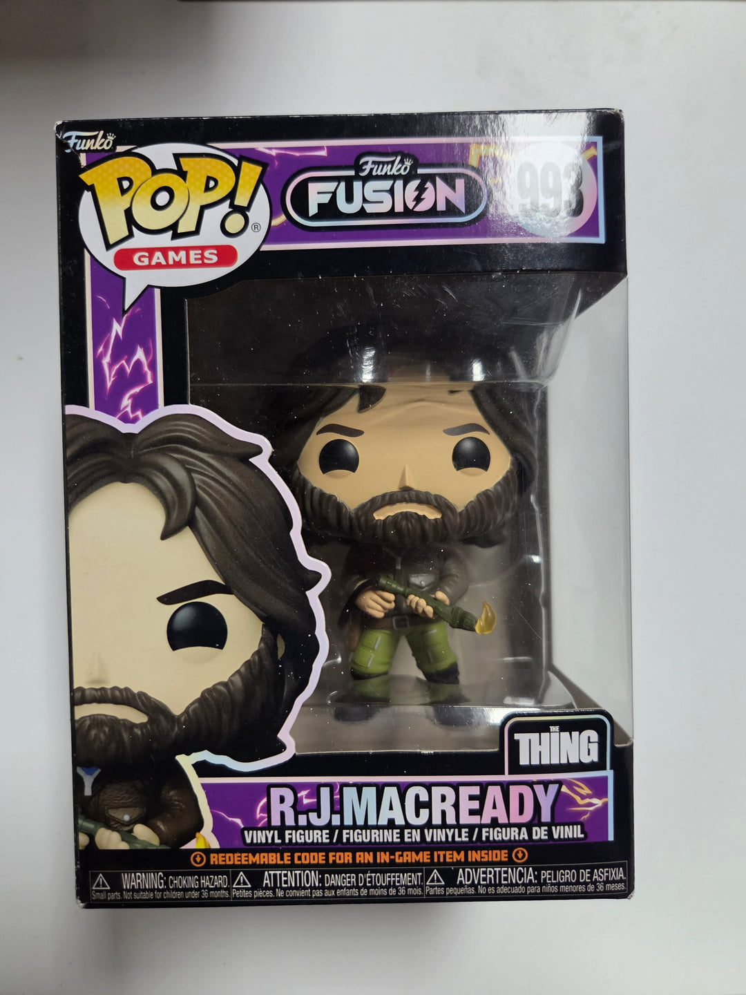 Funko Pop! R.J. Macready #993, Funko Fusion FP72326