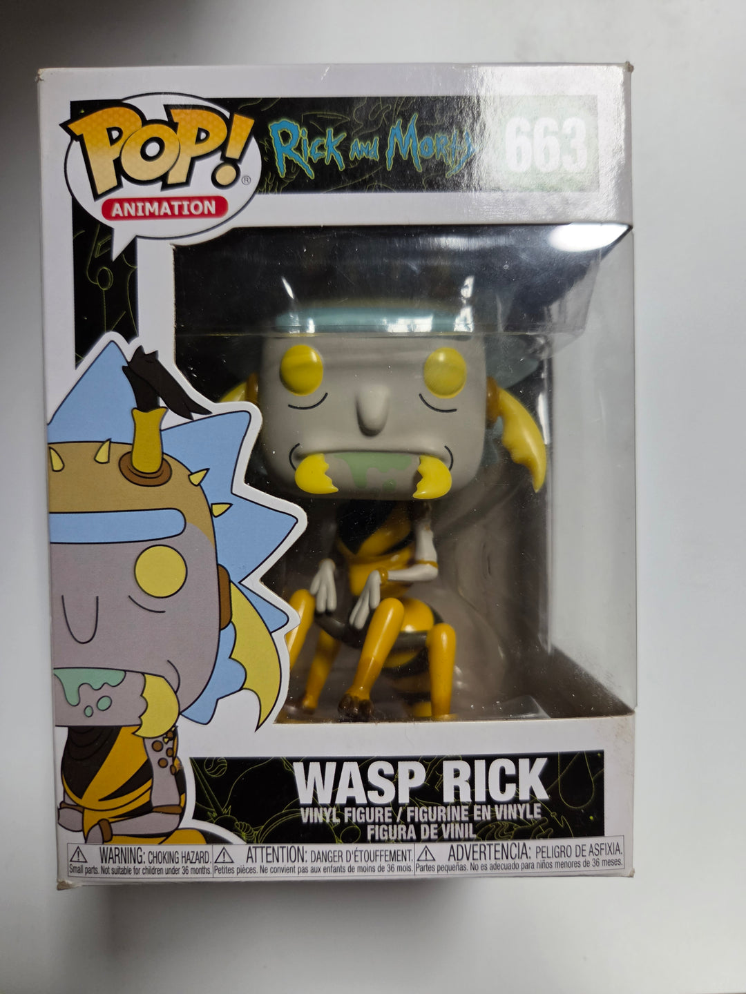 Funko Pop! Wasp Rick #663 Rick and Morty FP72326