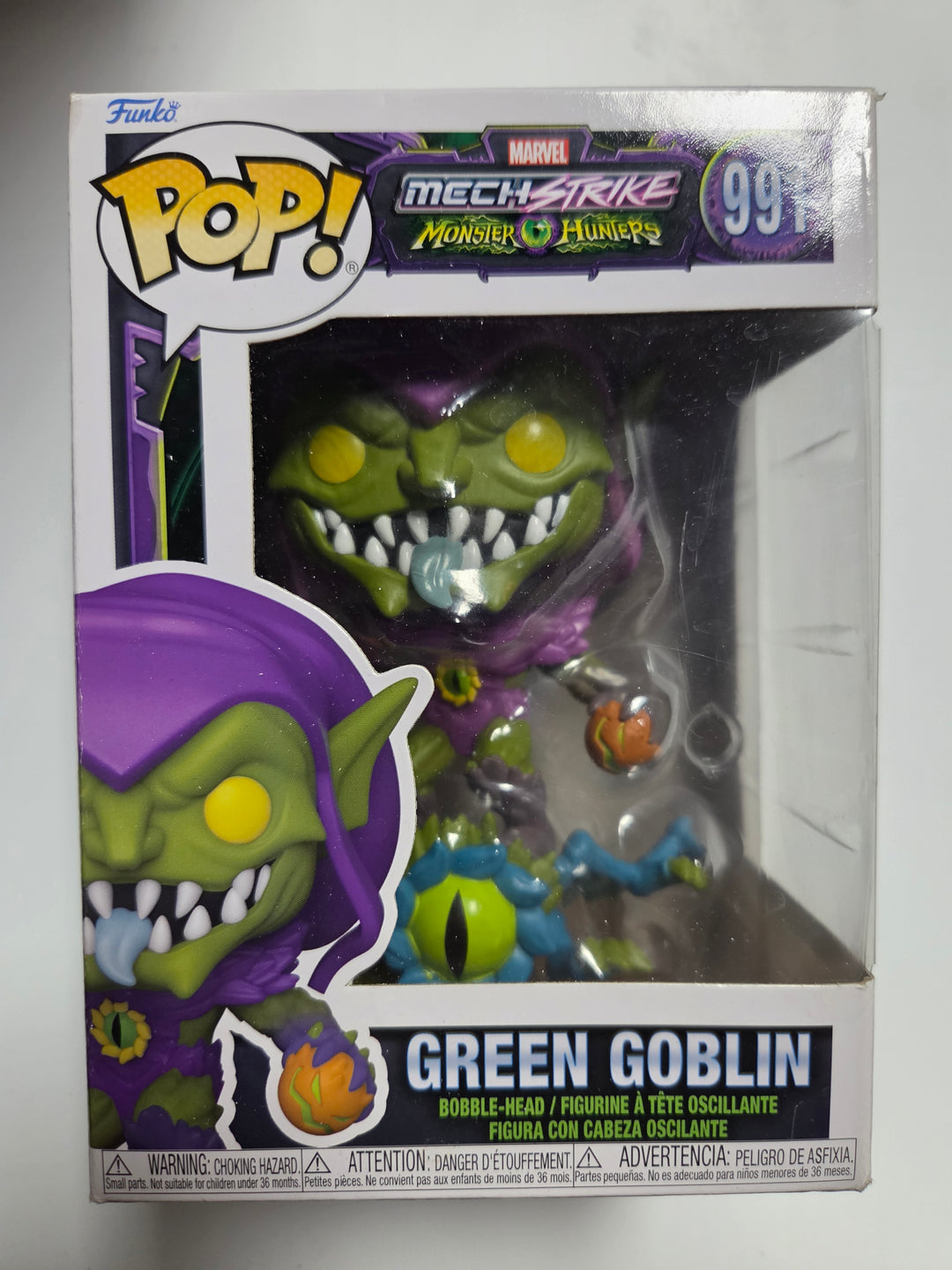Funko Pop! Green Goblin #991 Mech Strike: Monster Hunters FP72326