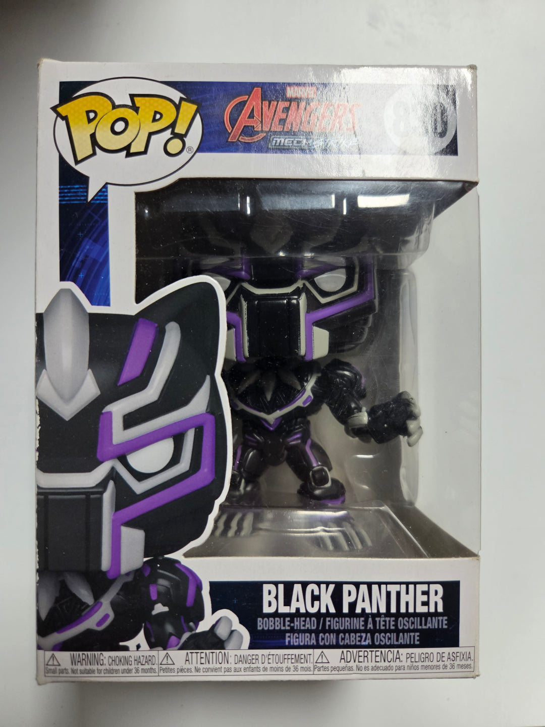 Funko Pop! Black Panther Mech [GITD] #830 Avengers: Mech Strike FP72326