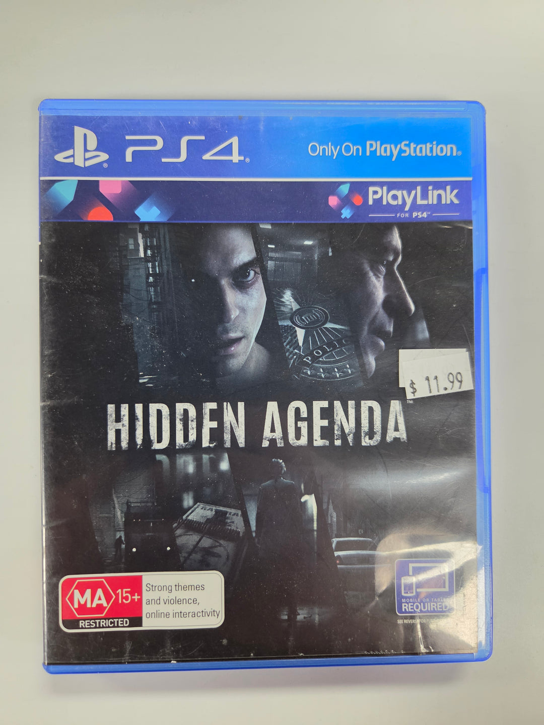 Hidden Agenda PS4 CASE ONLY CO72326