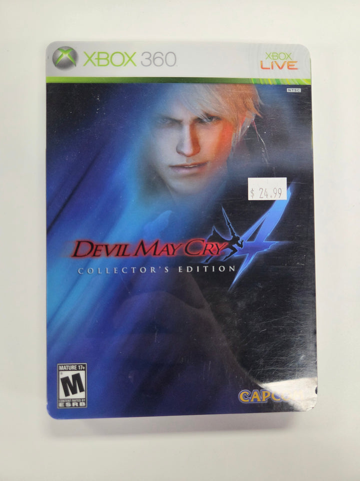 Devil May Cry 4 (Collector's Edition) Xbox 360 CASE & MANUAL ONLY CO72326