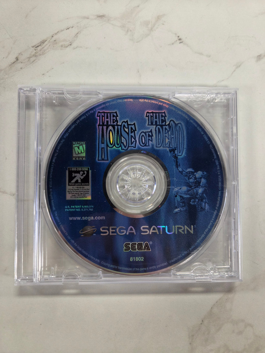 House of the Dead Sega Saturn DISC ONLY DI72426