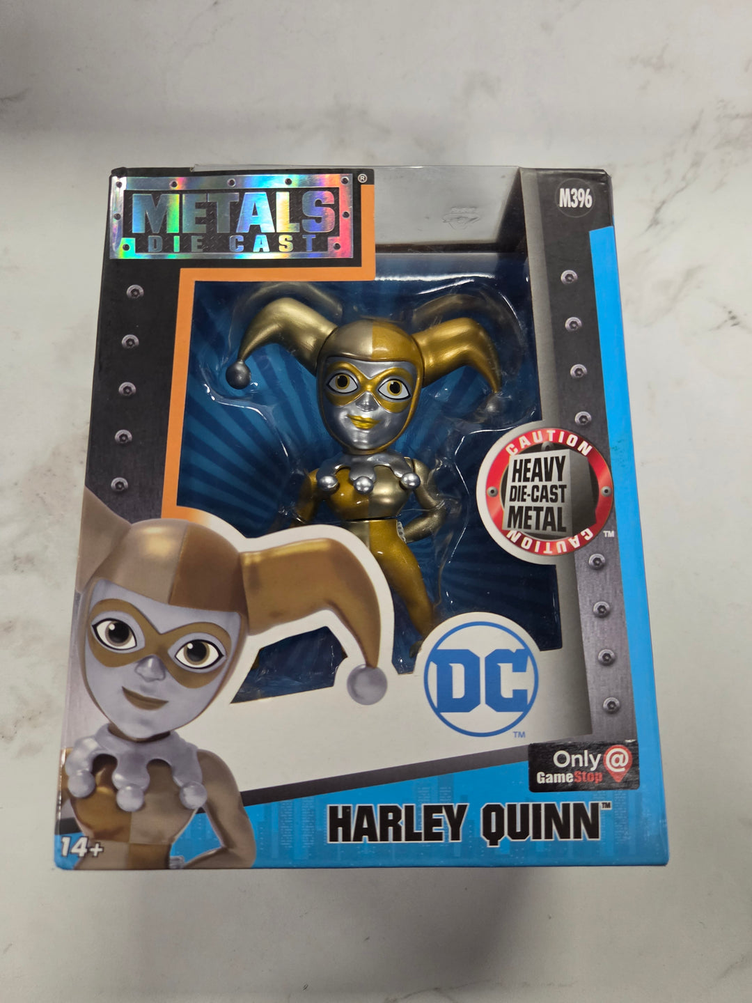 NEW JADA Toys Harley Quinn DC Comics Exclusive Metal Die Cast 4" Action Figure NT72426