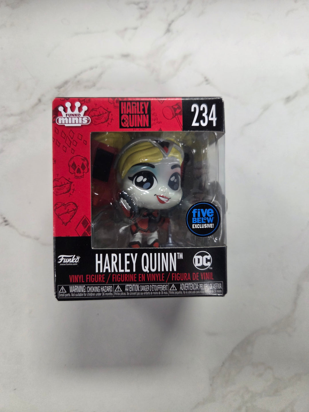 NEW Funko Minis: DC Harley Quinn Vinyl Figure #234 (Five Below Exclusive) NT72426