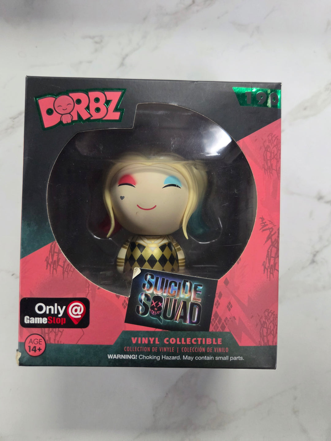 NEW Funko Dorbz: DC Universe - Gown Harley Quinn #190 (GameStop Exclusive) Figure NT72426