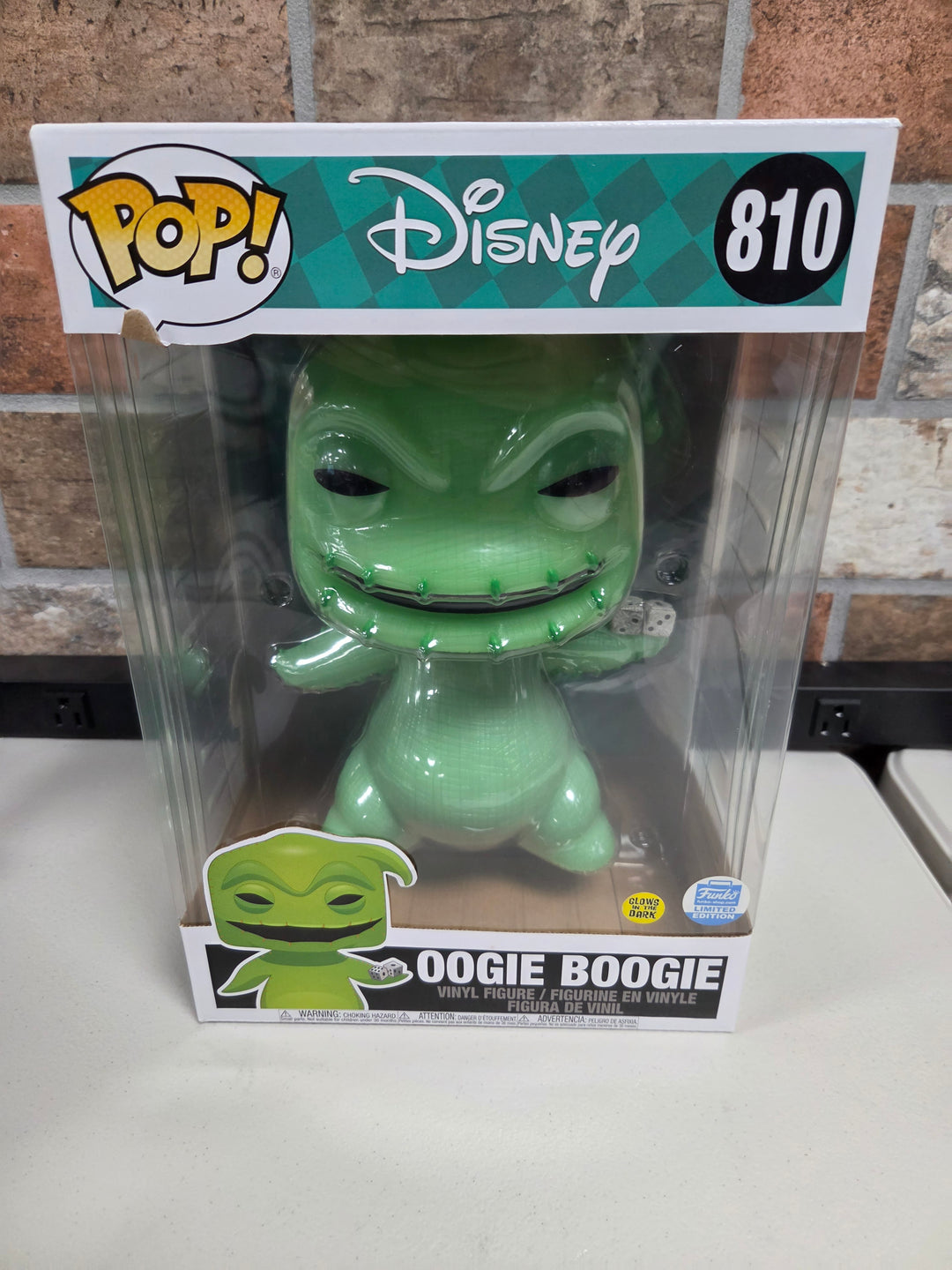 Funko Pop! Oogie Boogie [GITD] #810, Nightmare Before Christmas FP72526