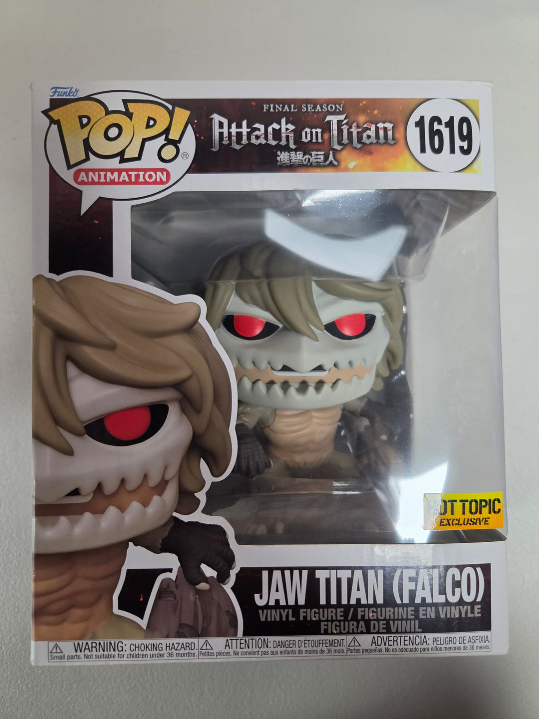 Funko Pop! Jaw Titan Falco #1619 Attack on Titan FP72526