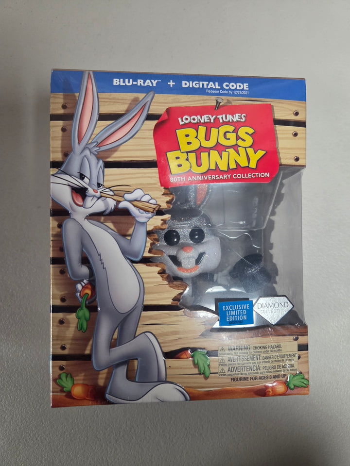Bugs Bunny 80th Anniversary Collection with Glitter Funko Pop - Blu-ray PM72526