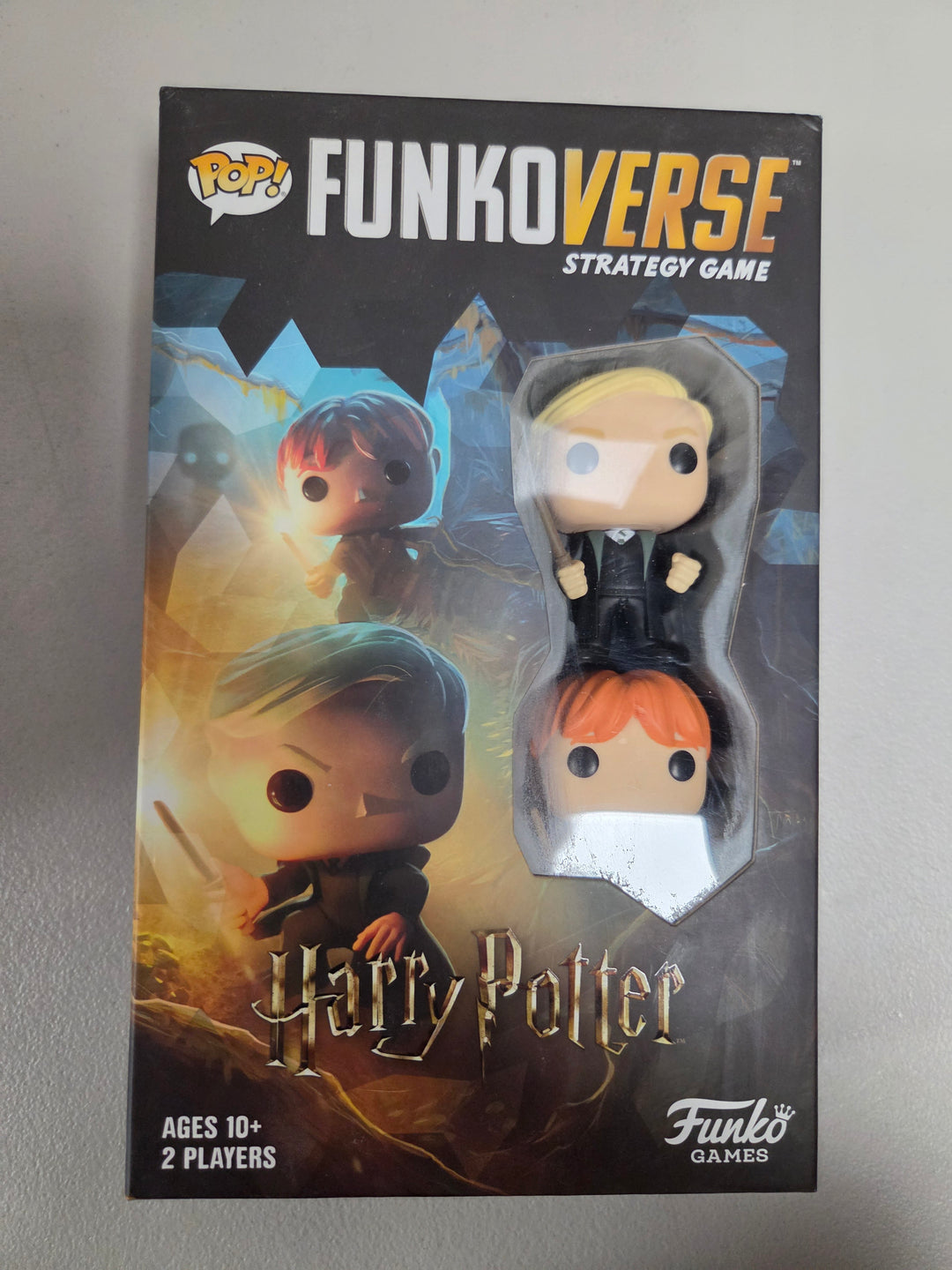 Funkoverse! Harry Potter: The Strategy Board Game (Draco Malfoy, Ron Weasley) (COMPELTE) FP72526
