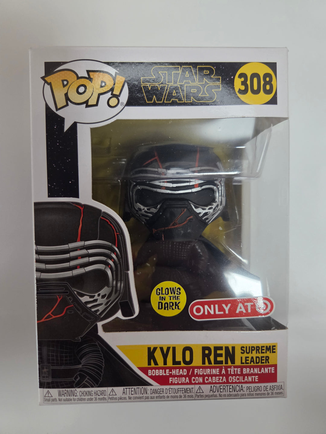 Funko Pop! Kylo Ren Supreme Leader [GITD] #308, Star Wars FP73026