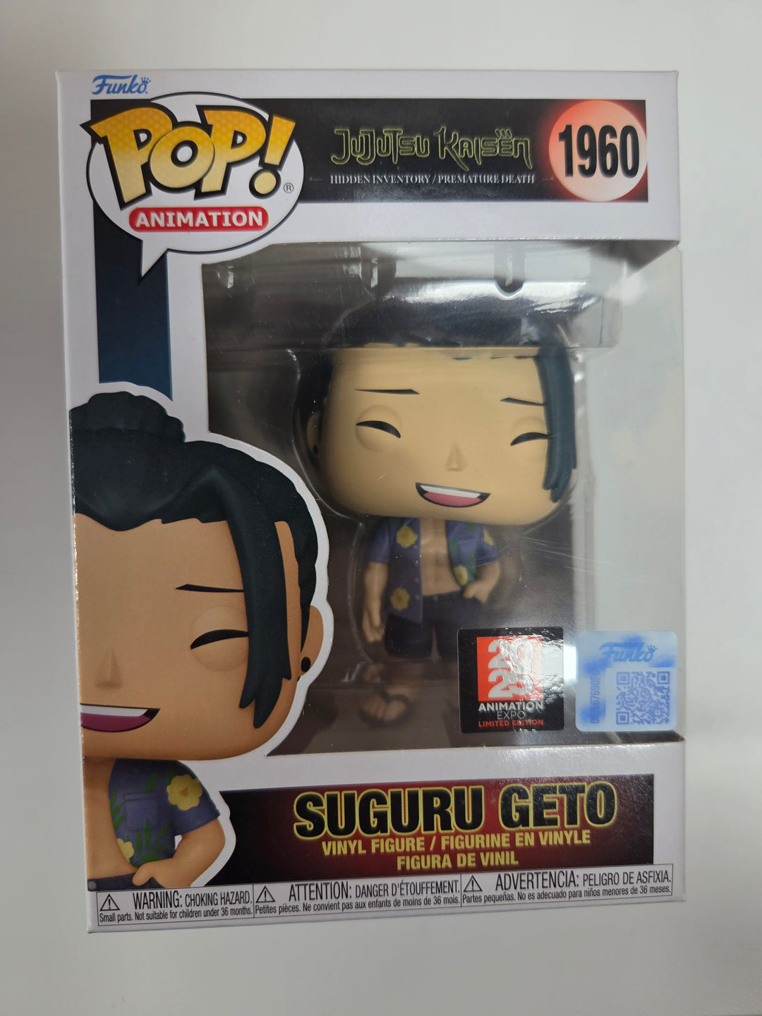 Funko Pop! Suguru Geto #1960, 2025 Animation Expo. Jujutsu Kaisenr FP73026