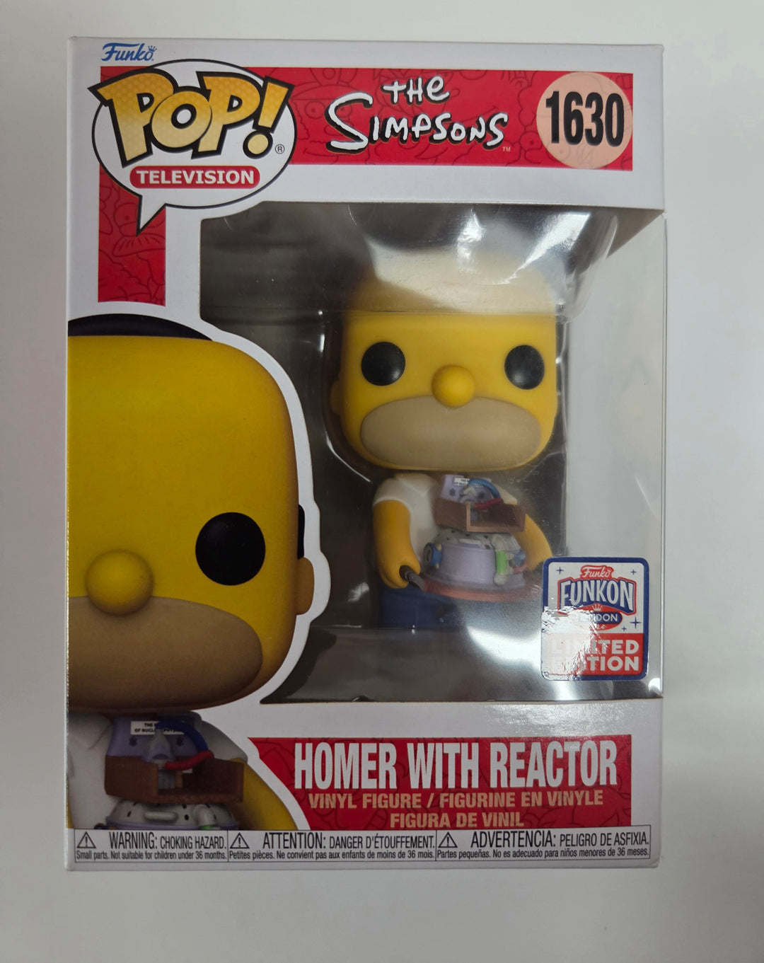 Funko Pop! Homer with Reactor #1630, Simpsons FP73026
