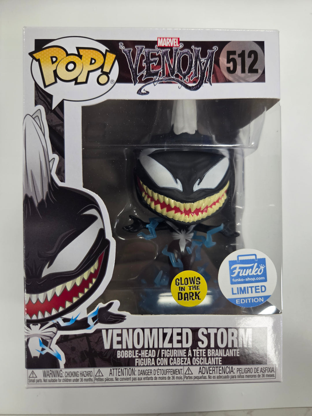 Funko Pop! Venomized Storm [GITD] #512, Venom FP73026