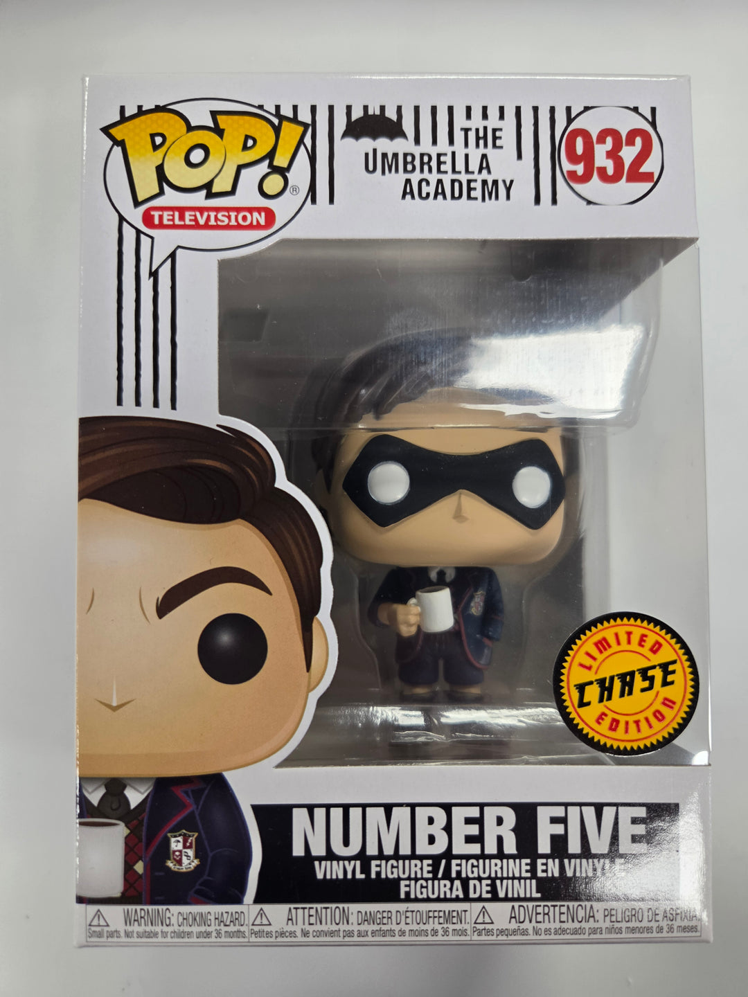 Funko Pop! Number Five [Chase] #932, The Umbrella Academy FP73026