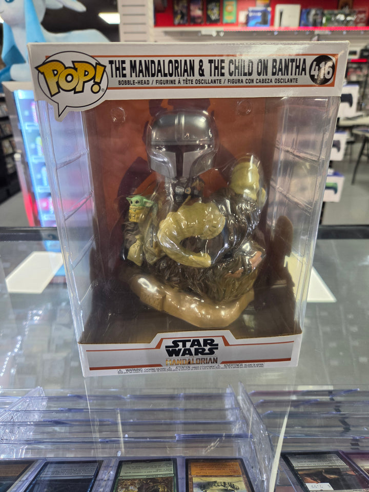 Funko Pop! The Mandalorian & The Child On Bantha #416, Star Wars FP73026