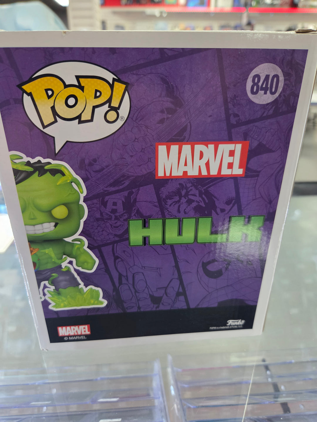 Funko Pop! Immortal Hulk #840 (DAMAGED BOX), Marvel FP73026