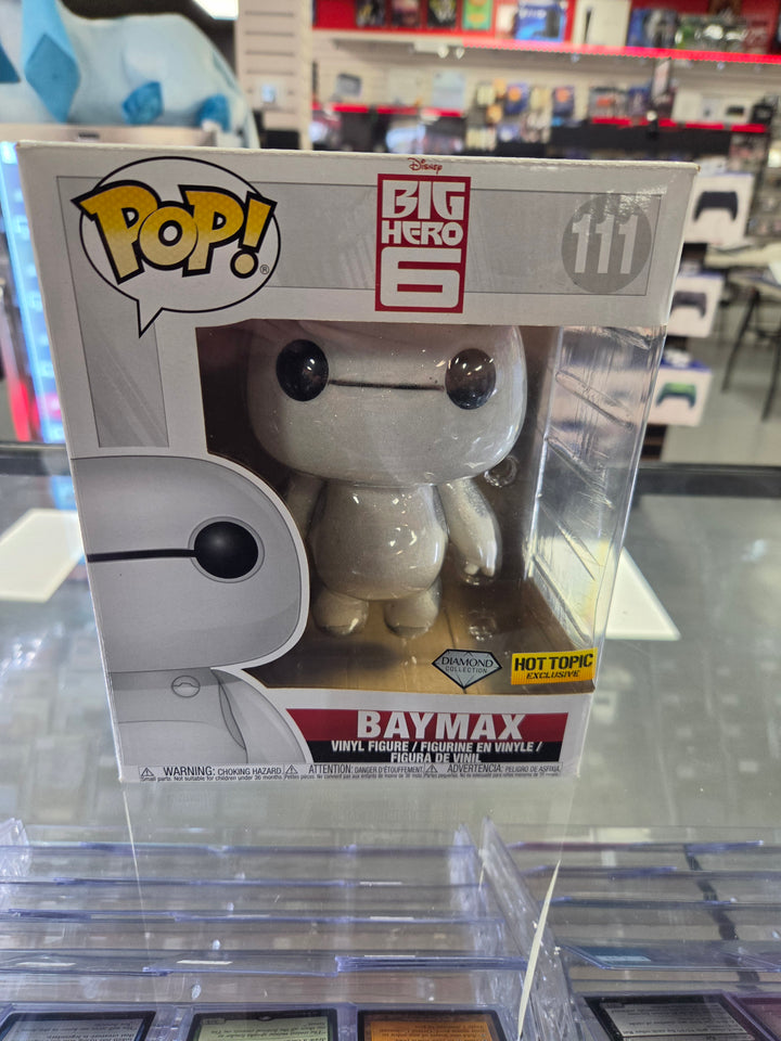 Funko Pop! Baymax #111 (Hot Topic Exclusive Diamond), Big Hero 6 FP72126