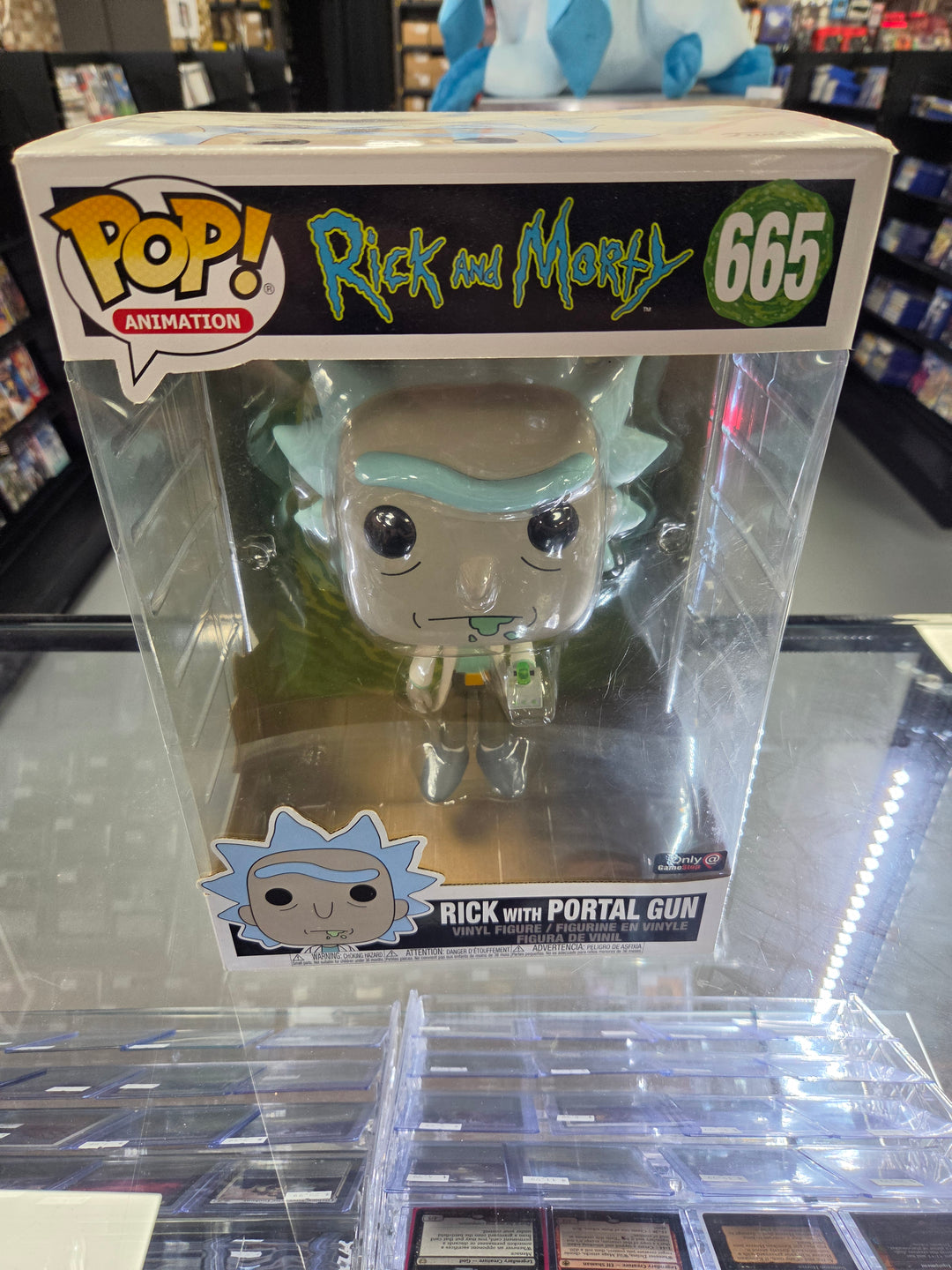 Funko Pop! Rick with Portal Gun #665, Rick and Morty FP73026