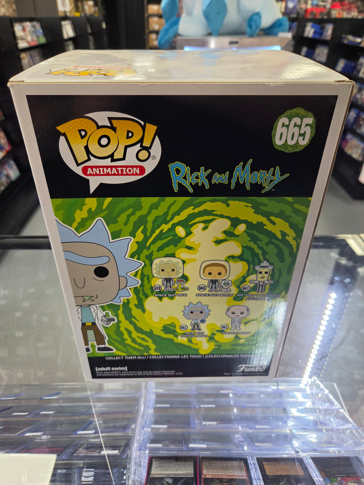 Funko Pop! Rick with Portal Gun #665, Rick and Morty FP73026