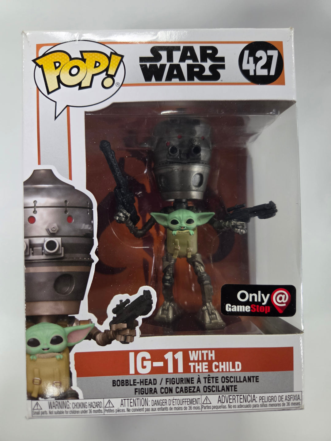 Funko Pop! IG-11 with The Child #427, Star Wars FP73126